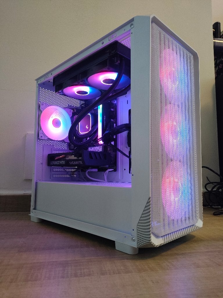 💥Game Pc Ryzen 5 5500+RTX 4060+16 GB RAM+500 GB SSD+500 HDD, Ophalen, AMD Ryzen 5, Zo goed als nieuw, Gaming