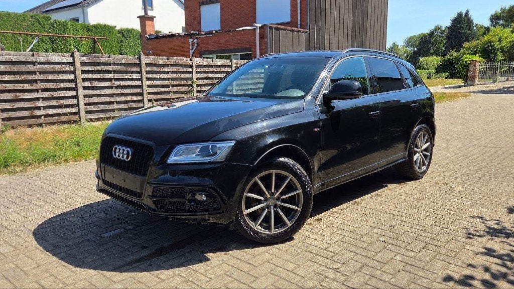 Audi Q5 2.0 TDI S-line van 2014, goede staat, Autos, Audi, Euro 6, Entreprise, Q5, Boîte manuelle