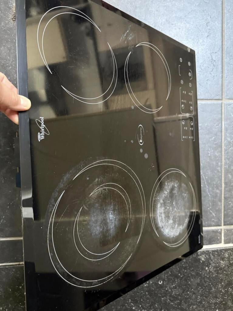 Halogeen whirlpool kookplaat, Electroménager, Tables de cuisson, Enlèvement ou Envoi, Comme neuf