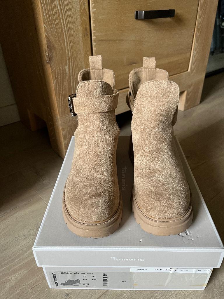 Schoenen, Beige, Enlèvement, Boots et Botinnes, Neuf