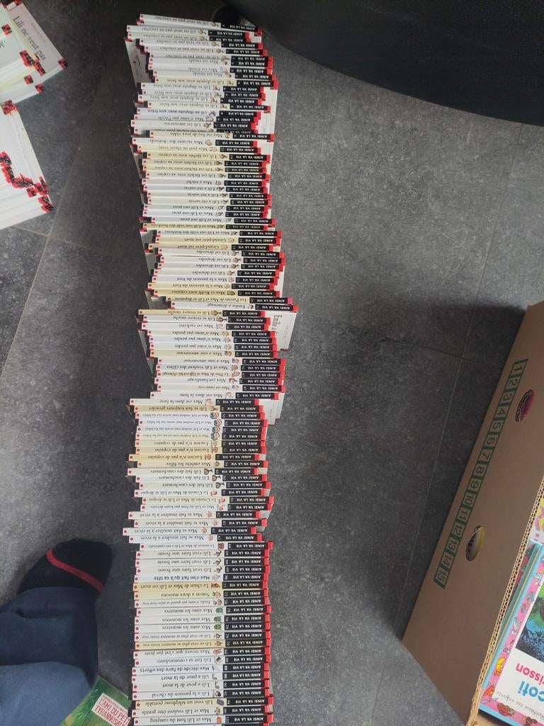 Max et Lili, Livres, Enlèvement