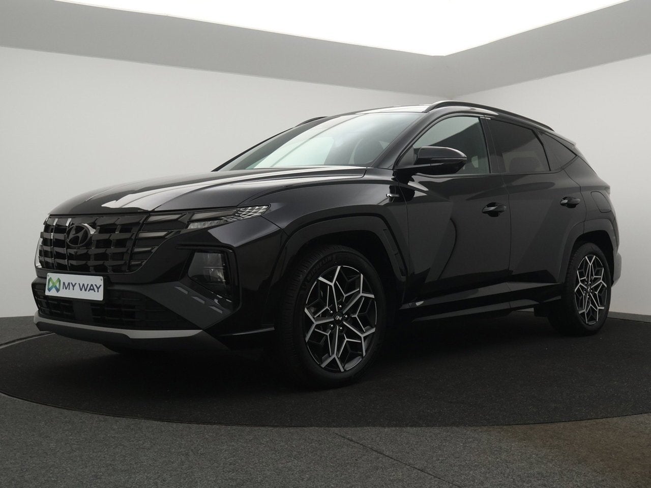 Hyundai Tucson PHEV Tucson PHEV 1.6T-GDi 4WD Feel N-Line 252, Automaat, Zwart, 31 g/km, https://public.car-pass.be/vhr/d2ddce12-4ae0-454f-98bf-7f1a4ffdd46b