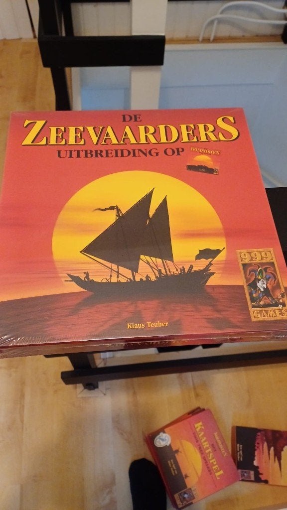 bordspel seal Catan Zeevaarders rode doos houten speelstuk, Hobby en Vrije tijd, Ophalen of Verzenden, Nieuw, 999 games
