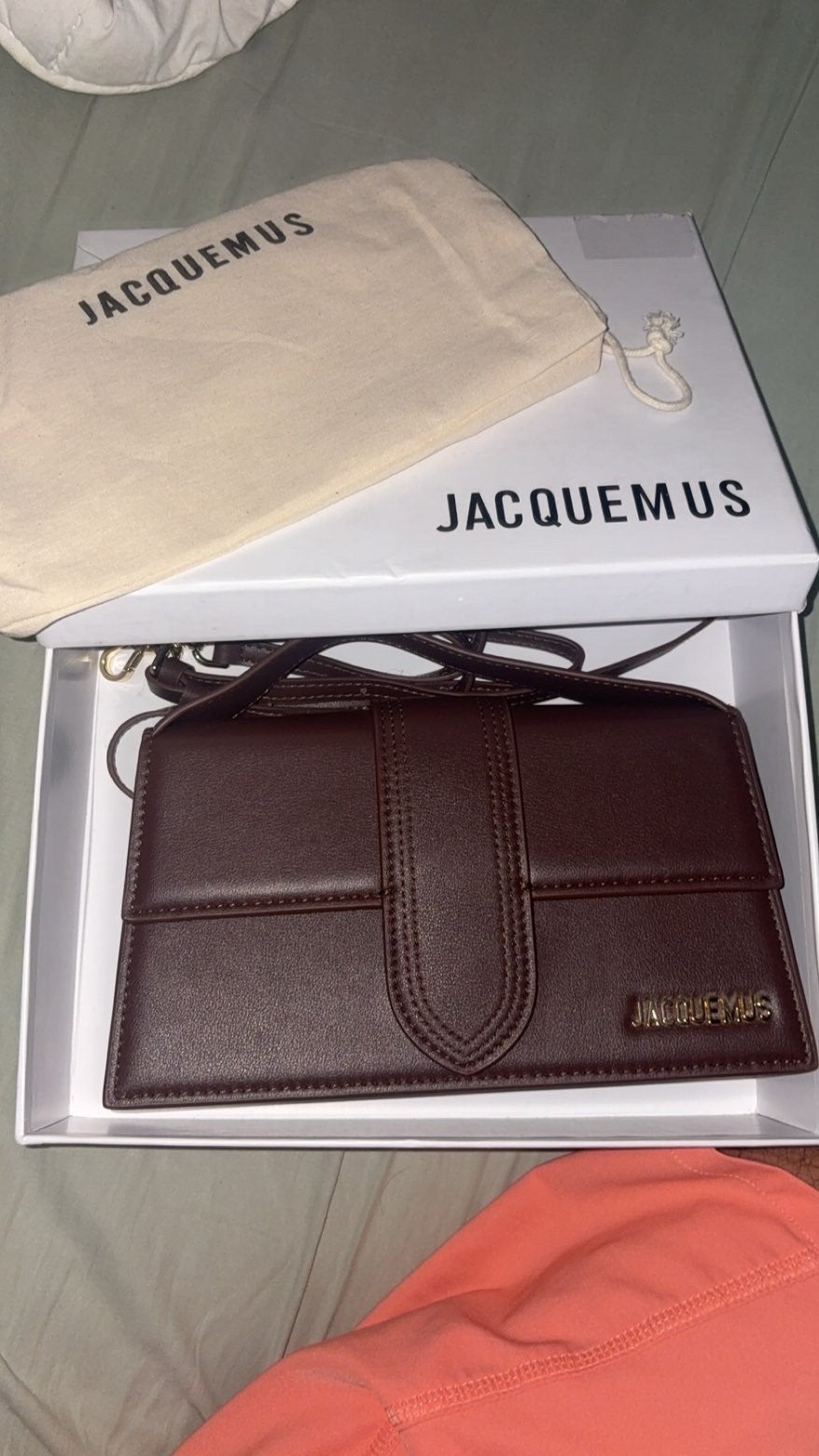 Sac Jacquemus, Enlèvement ou Envoi, Comme neuf, Brun, Autres marques