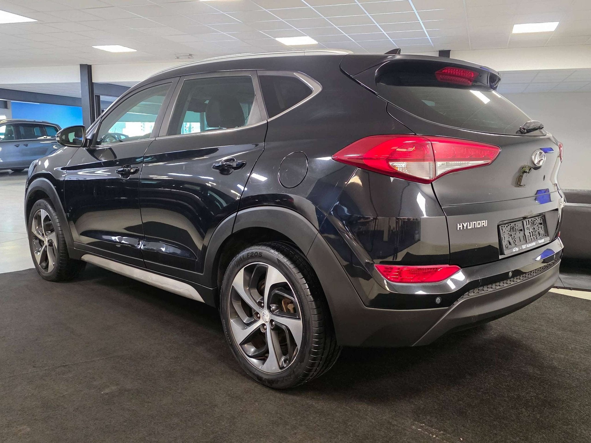 Hyundai Tucson Blue 1.7 CRDi DCT Style Automaat / Leder, Autos, Cuir, Achat, Euro 6, Entreprise
