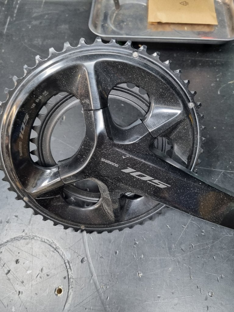 Shimano 105 12s crankstel, Fietsen en Brommers, Crankstel of Pedalen, Shimano 105, Nieuw, Ophalen of Verzenden