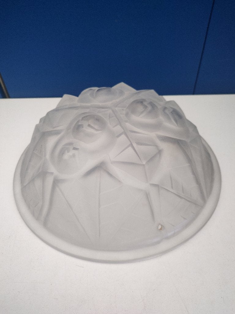 Plafonnier in glas "Degué" , 34.5 cm, Antiquités & Art, Envoi