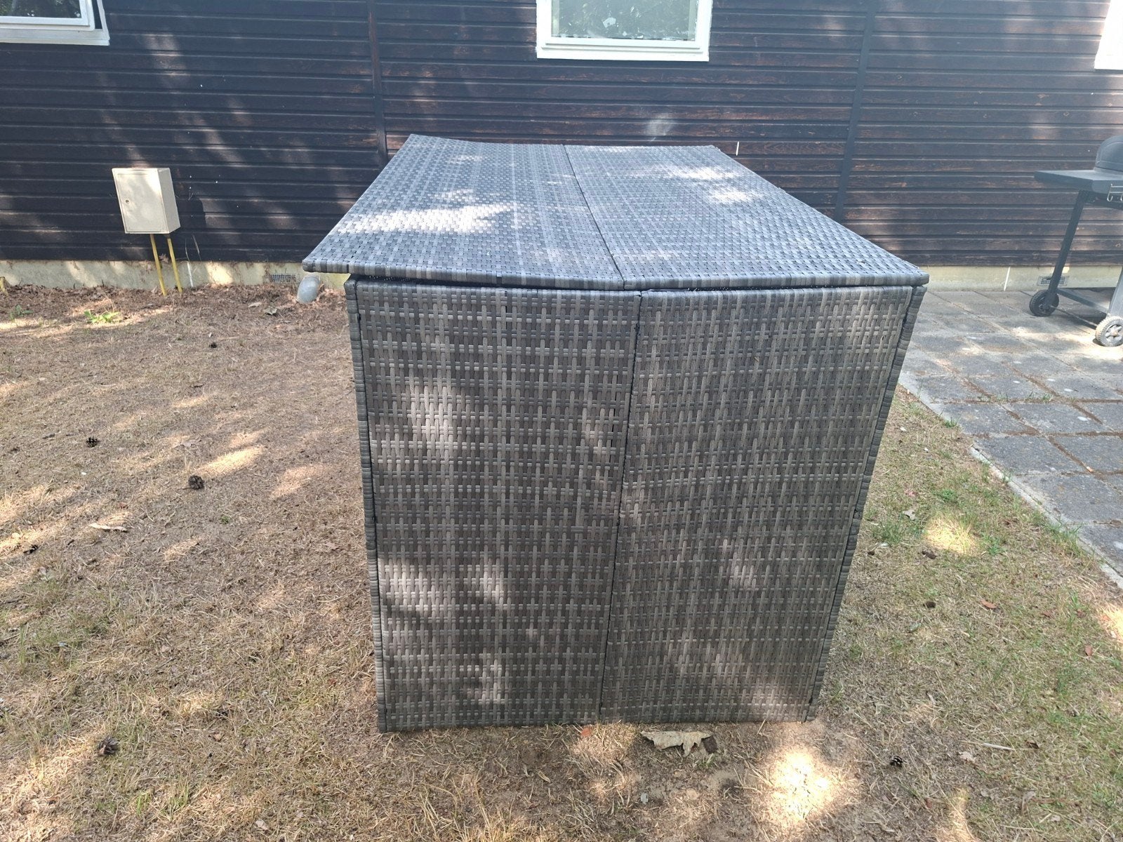 boîte de rangement de 2 m sur 1 m sur 1,5 m de haut, Jardin & Terrasse, Enlèvement, Utilisé, Synthétique, Autres types