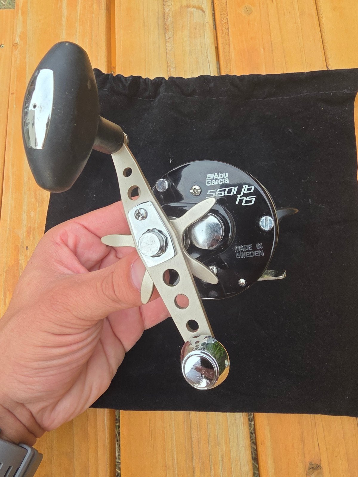 Abu Garcia 5601 JB HS Jerkbait, Ophalen, Molen