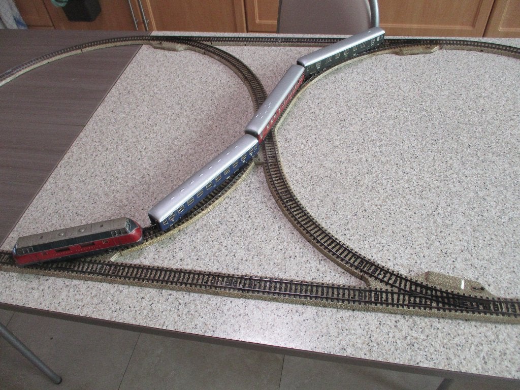 Marklin Circuit complet années 60, Hobby en Vrije tijd, Modeltreinen | H0, Gebruikt, Treinset, Märklin, Ophalen of Verzenden