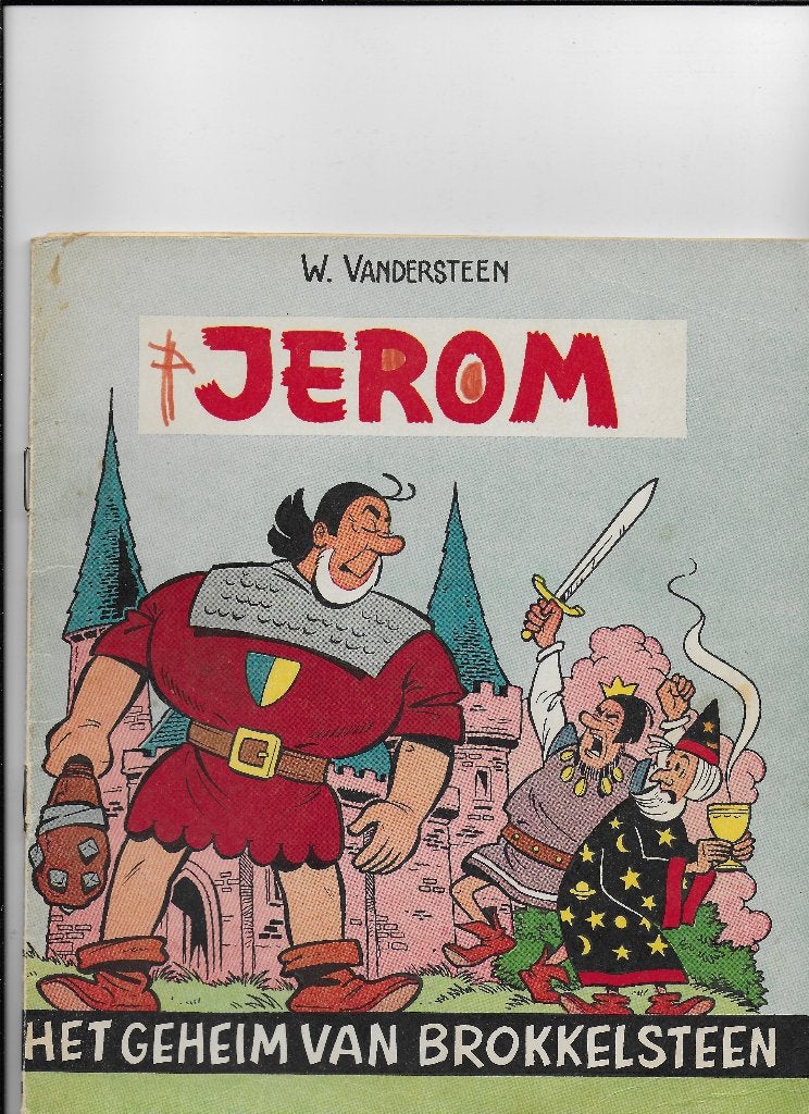 5 x Jerom, Meerdere stripboeken, Ophalen of Verzenden, Gelezen, Willy vandersteen