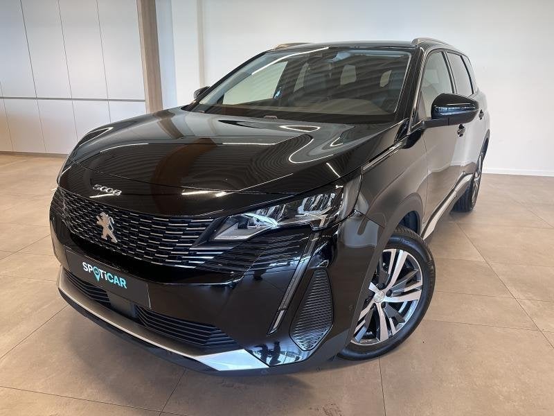 Peugeot 5008 ALLURE PACK 7 PL 1.2 BENZINE 130 EAT 8130, Auto's, Peugeot, Automaat, Monovolume, 1199 cc, Zwart