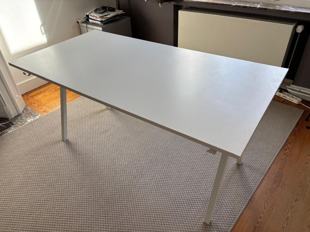 Bureau blanc, Maison & Meubles, 160 cm, Enlèvement, Utilisé, IKEA