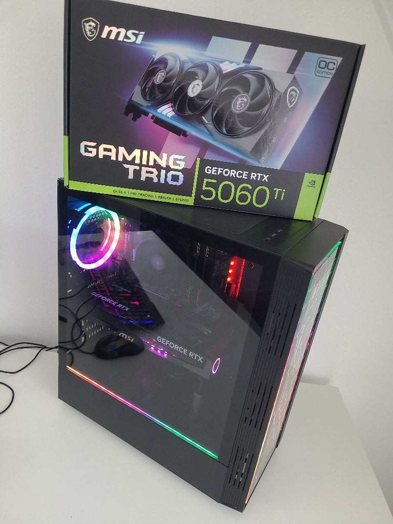 ☑️  Gaming PC, Ryzen - RTX 5060 Ti - 32 GB RAM - SSD ☑️, Ophalen, 32 GB, AMD Ryzen 5, Zo goed als nieuw