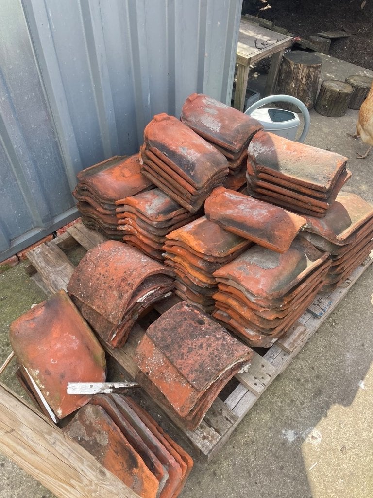 Oude boomse pannen, Pierre ou Argile, Enlèvement, Utilisé, Rouge