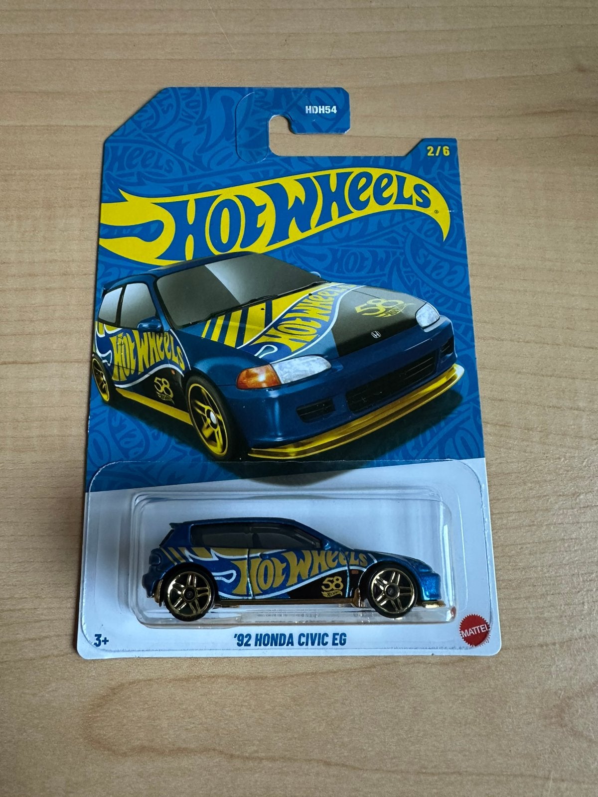 Honda civic eg hot wheels, Ophalen of Verzenden, Nieuw, Auto