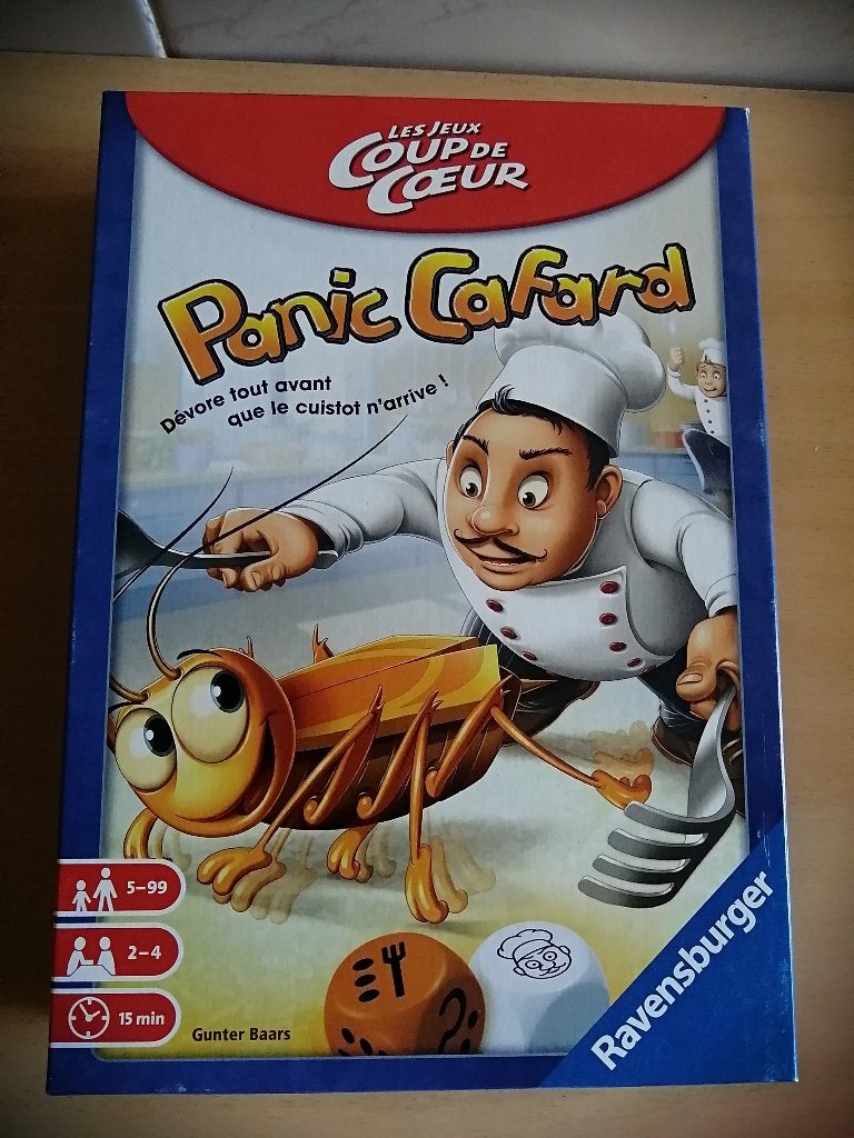 Panic Cafard de Ravensburger - jeu de société de 5 à 99 ans, Trois ou quatre joueurs, Enlèvement ou Envoi, Comme neuf, Ravensburger