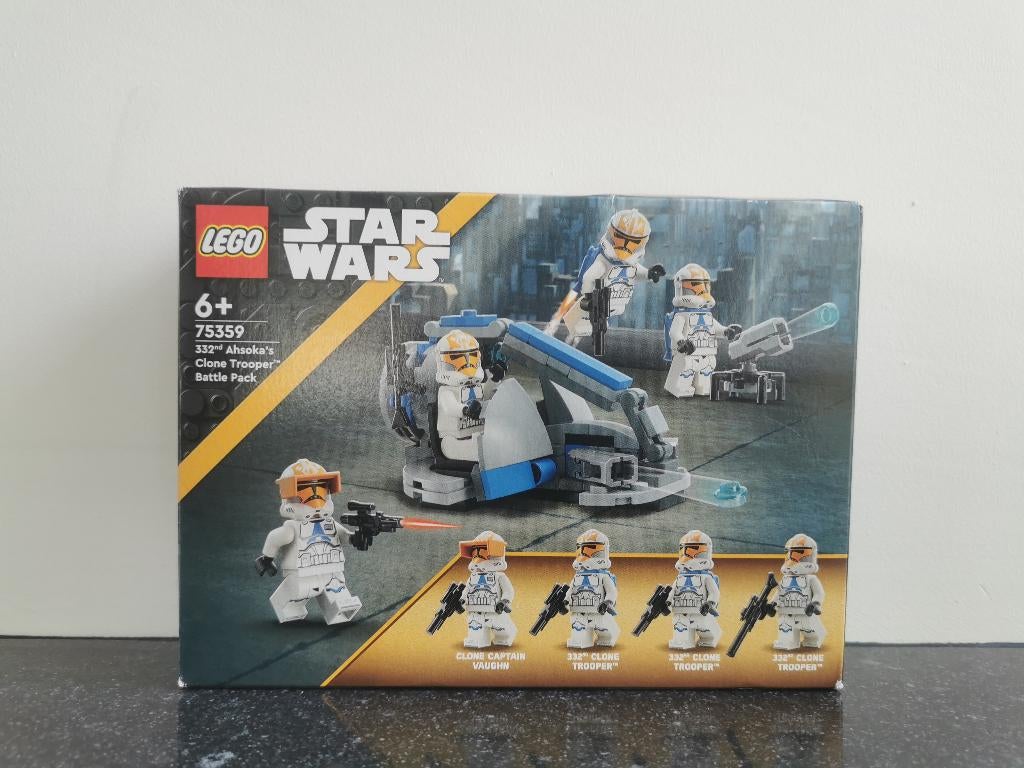 Lego Star Wars 332nd Ahsoka's Clone trooper 75359, Instructions incluses, Star Wars, Lego, Ensemble complet
