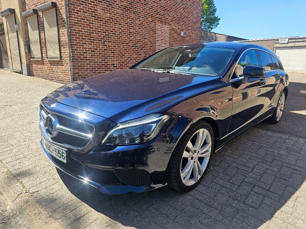 Mercedes CLS 220 BlueTec 163pk(Bouw2016/179.000km)Gekeurd, Autos, Cuir, Capteur de stationnement, Achat, Euro 6