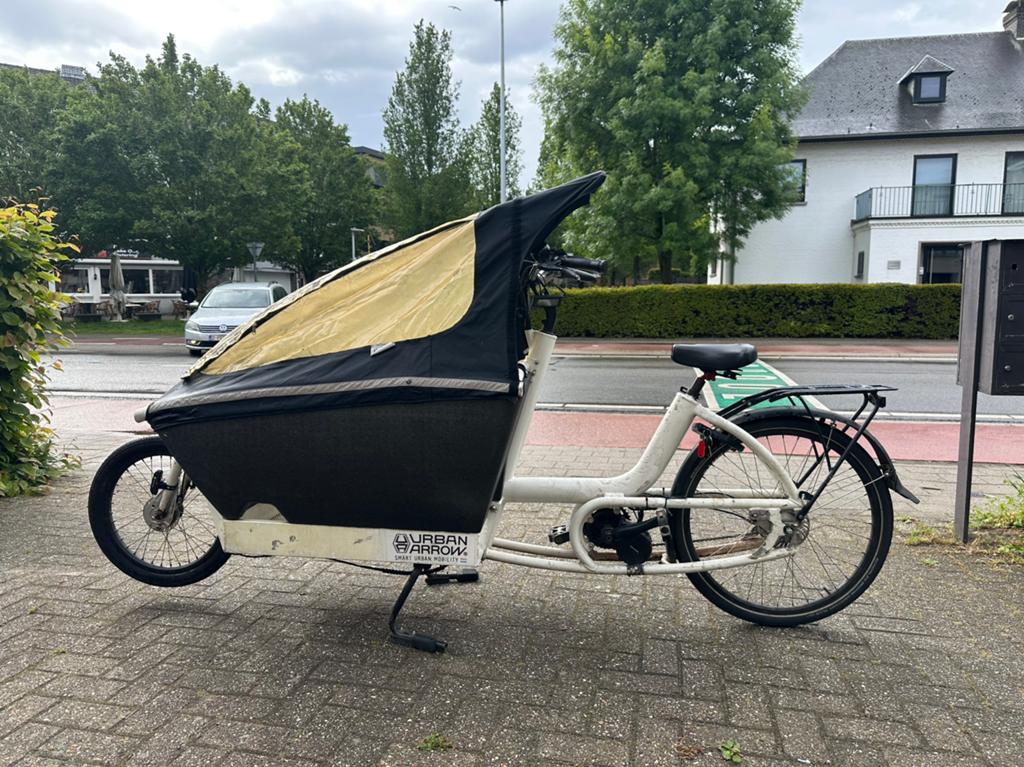 Urban Arrow family bakfiets, Ophalen, Zo goed als nieuw
