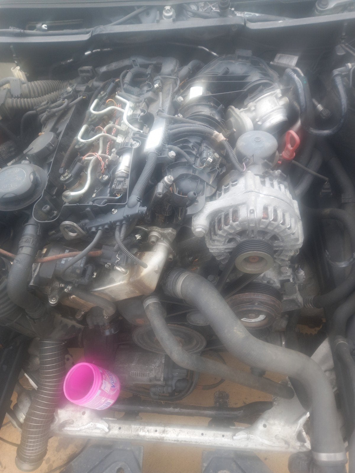 moteur bmw n47, Enlèvement, BMW