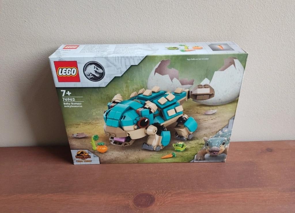 Lego Jurassic World 76962 Baby Bumpy: Ankylosaurus, Jurassic World, Lego, Nieuw, Ophalen of Verzenden
