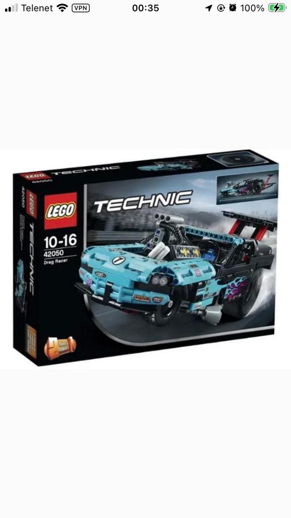 Lego technic dragracer 42050, Enfants & Bébés, Jouets | Duplo & Lego, Comme neuf, Lego, Complet, Technic, Enlèvement ou Envoi