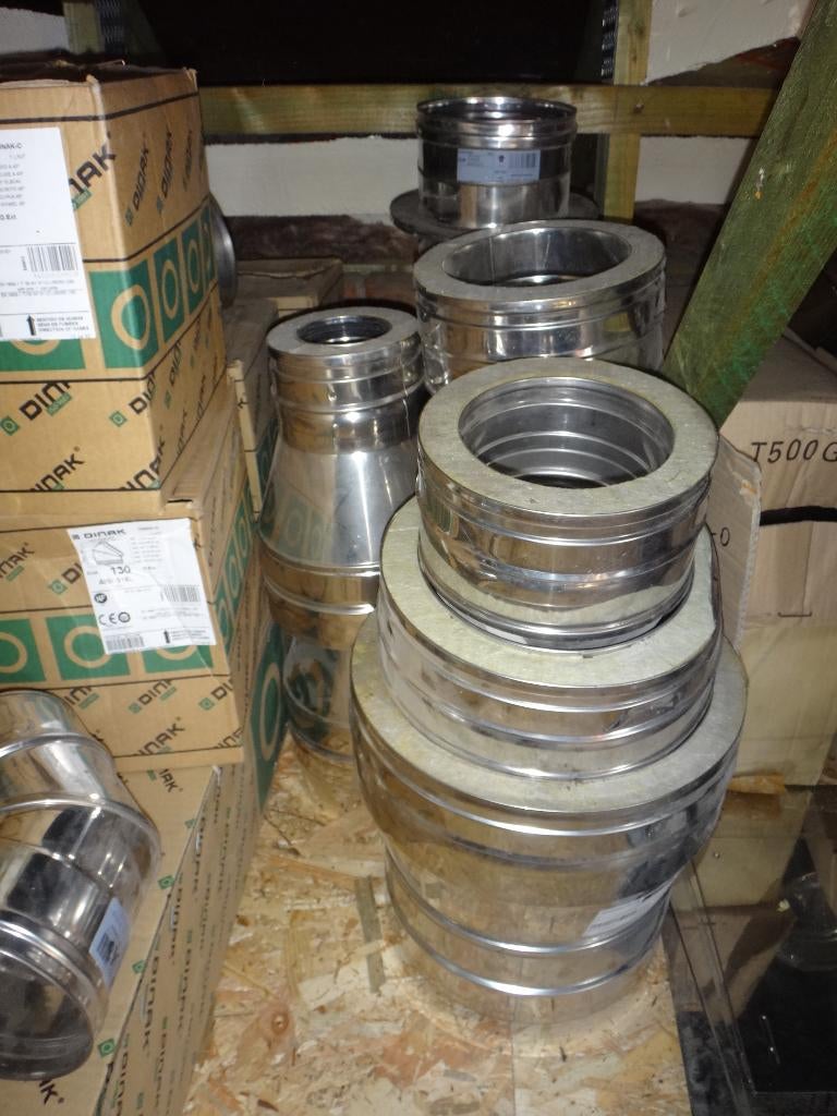 Roestvrijstalen buizen met ellebogen, Doe-het-zelf en Bouw, Ophalen, Inox, 6 meter of meer, Nieuw