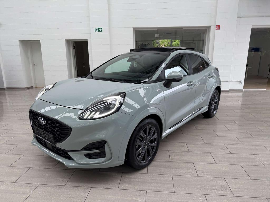Ford Puma EcoBoost mHEV ST-Line X AUT (bj 2024, automaat), Auto's, Automaat, Parkeersensor, Euro 6, 5 zetels