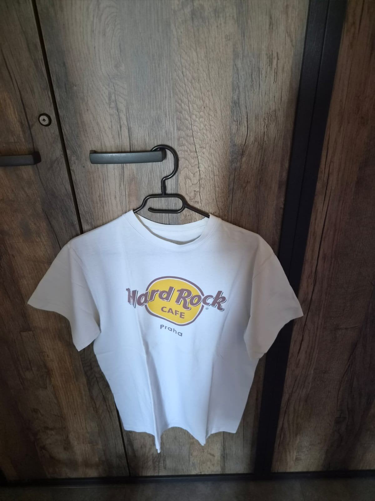 T-shirt Hard Rock café Praag, Vêtements | Hommes, T-shirts, Hard Rock café, Enlèvement ou Envoi, Porté, Blanc