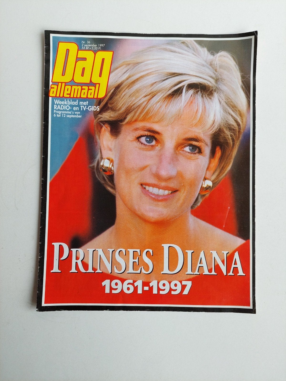 Dag Allemaal - Overlijden Prinses Diana, Ophalen
