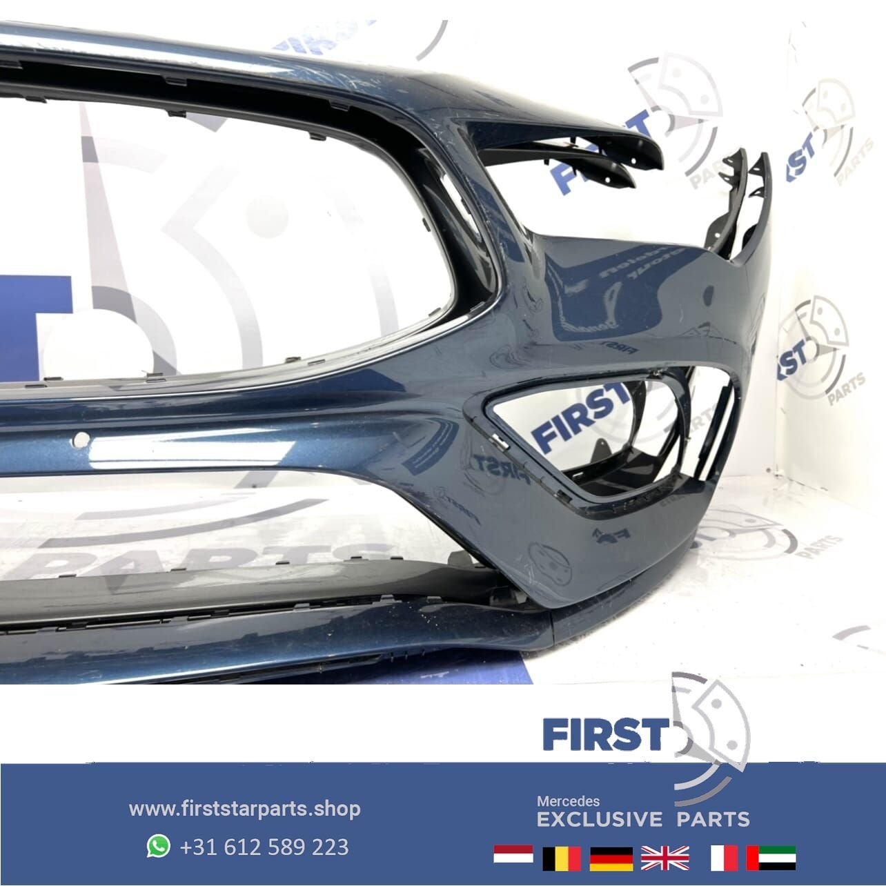 W118 CLA AMG LINE VOORBUMPER GRIJS Mercedes 2019-2022 ORIGIN, Utilisé, -, Avant, -