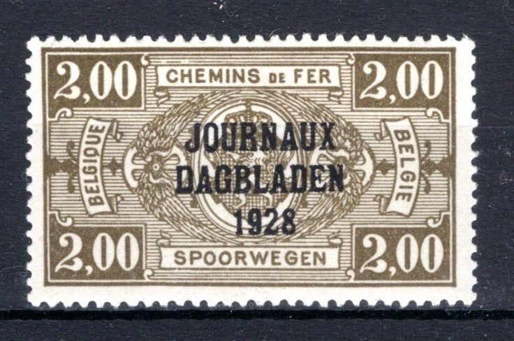 JO9 MNH** 1928 - Postpakketzegels "JOURNEAUX - DAGBLADEN ", Ophalen of Verzenden, Postfris, Postfris