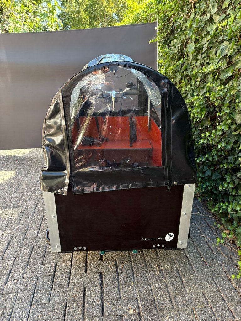 rolstoelbakfiets ROVER + huif 't Mannetje met garantie, Fietsen en Brommers, Ophalen, Zo goed als nieuw, Overige merken, Elektrisch