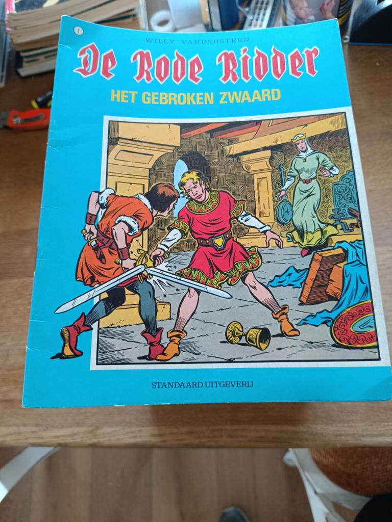 De rode ridder, Boeken, Stripverhalen, Ophalen of Verzenden