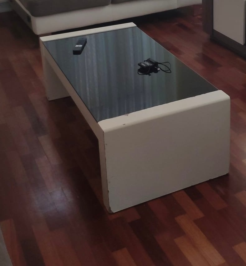 Table de salon, Ophalen, Zo goed als nieuw, Glas