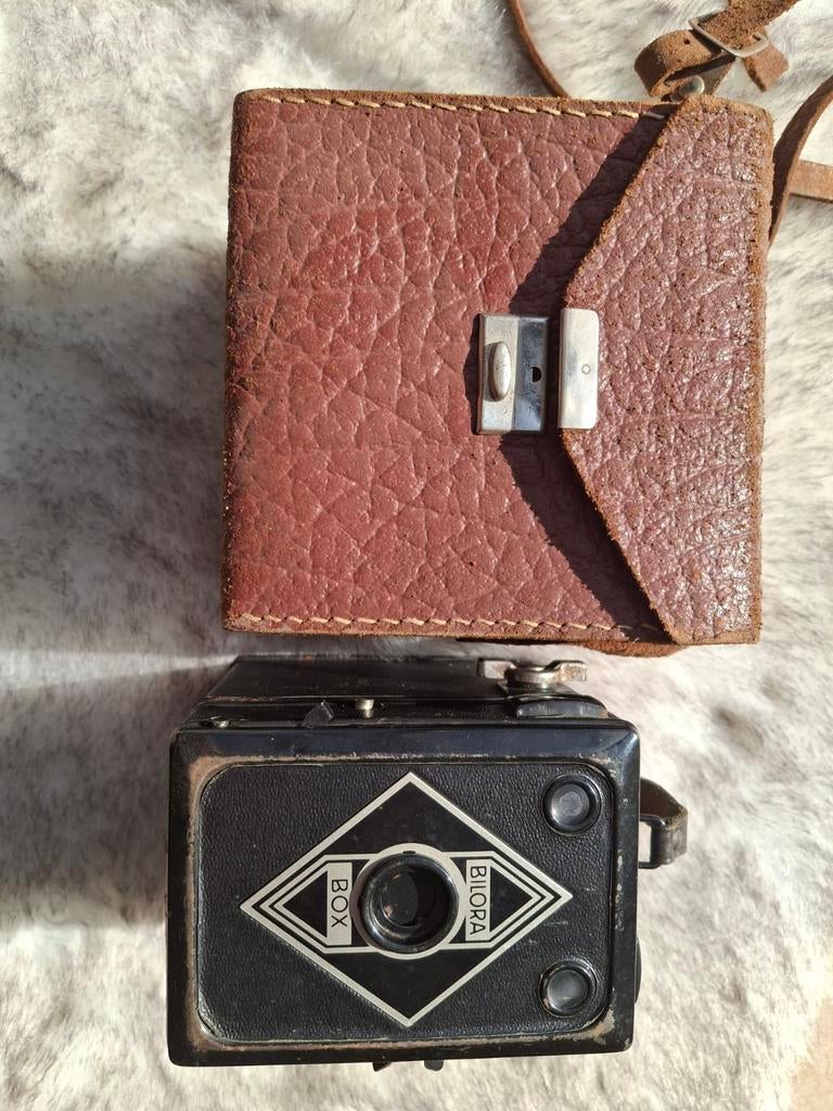 Antieke fotocamera Bilora Box, Ophalen, Niet werkend, Overige Merken
