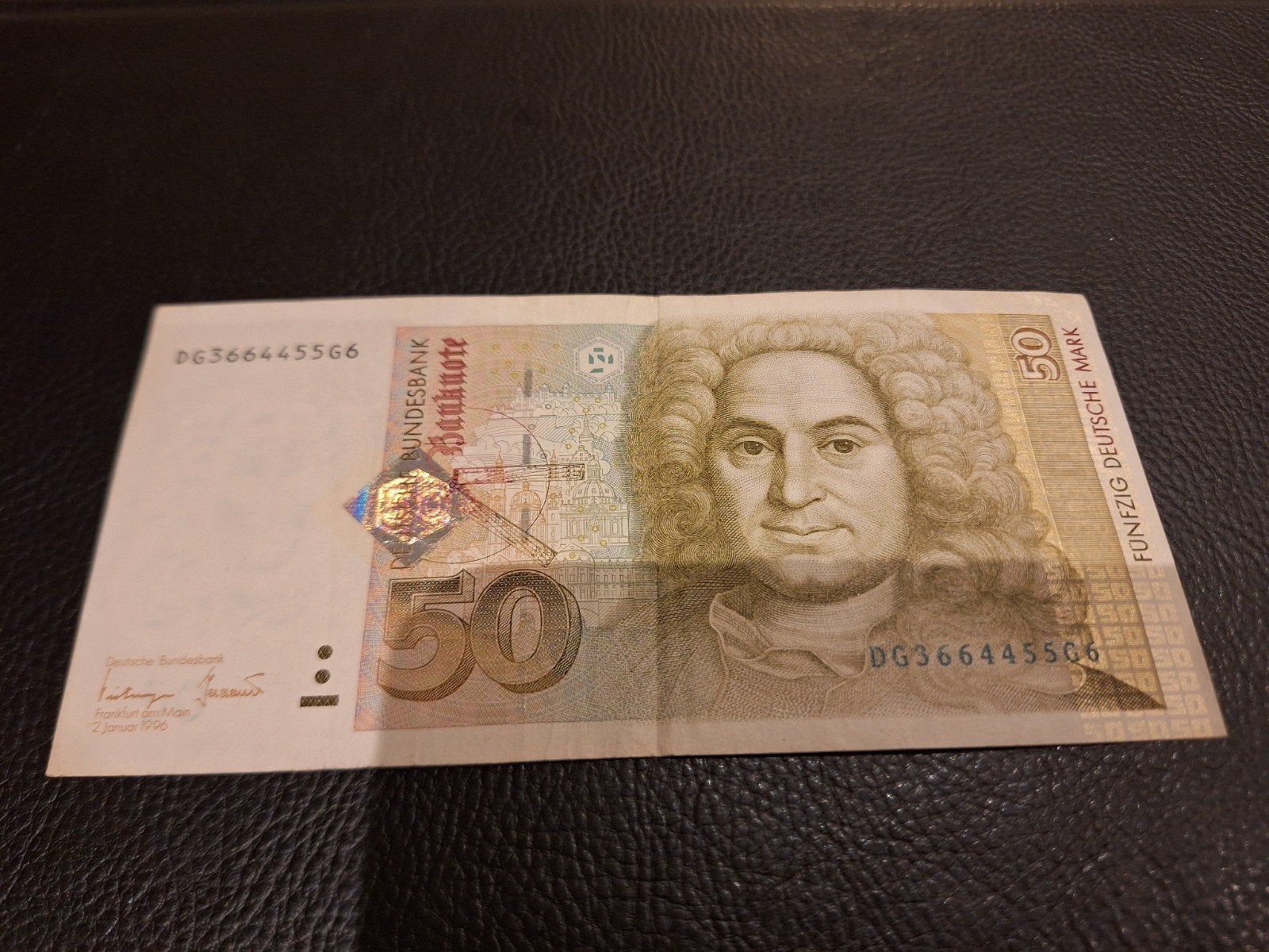 Duits bankbiljet 50 Deutsche Mark 2 januari 1996, Ophalen of Verzenden