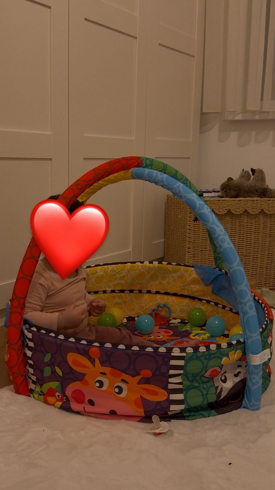 Playgro ballenbak, Kinderen en Baby's, Speelgoed | Babyspeelgoed, Ophalen, Zo goed als nieuw