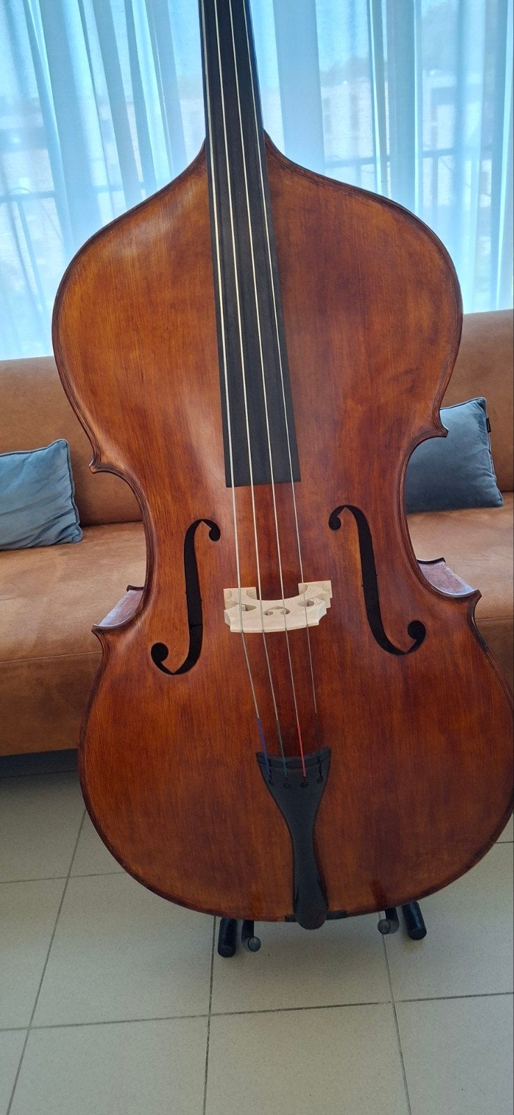 Handgemaakte contrabas, Musique & Instruments, Enlèvement