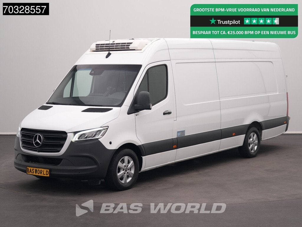 Mercedes Sprinter 319 CDI Bi Temp Automaat L4H2 190PK Thermo, Auto's, Bestelwagens en Lichte vracht, Automaat, Gebruikt, Euro 6