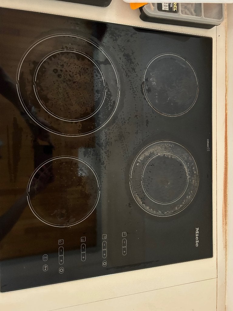 Keramische kookplaat Miele, Electroménager, Tables de cuisson, 4 zones de cuisson, Encastré, Enlèvement, Utilisé