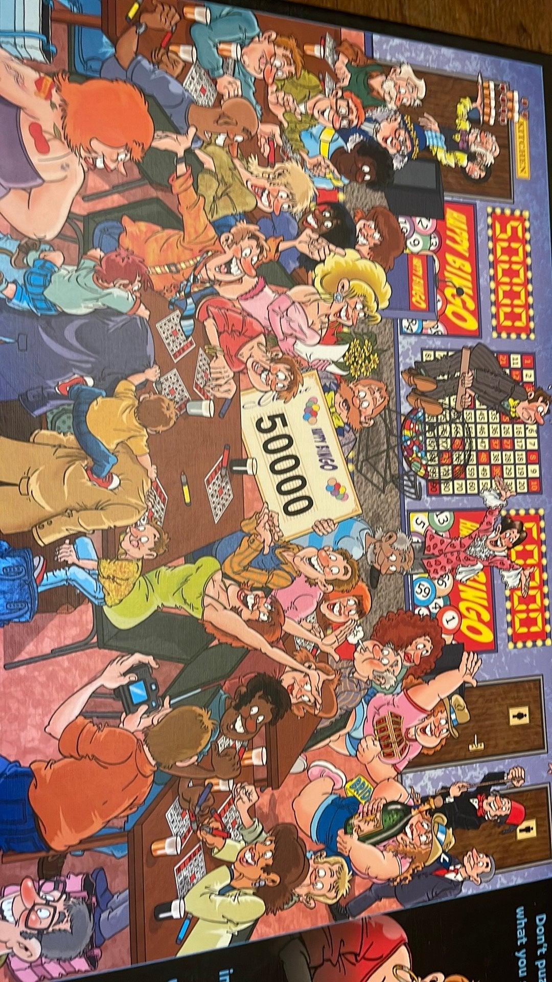 Wasgij Mysterie nr 19. Bingo blunder., Ophalen, Zo goed als nieuw
