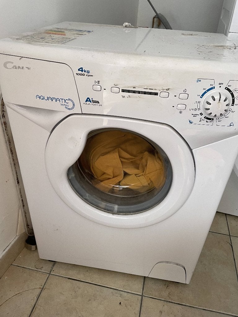 Lave linge 4Kg, Electroménager, 1200 à 1600 tours, Classe énergétique A ou plus économe, 85 à 90 cm, 4 à 6 kg