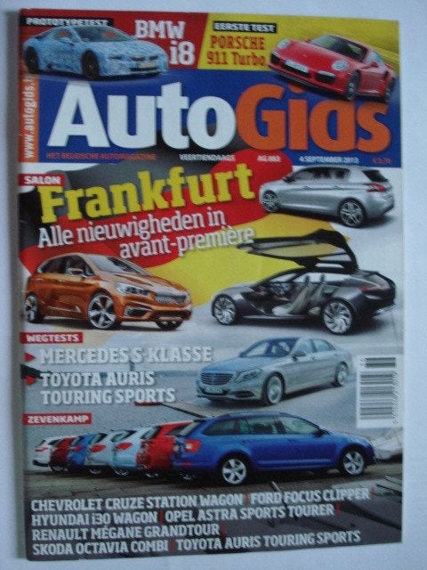AutoGids 883 Toyota Auris Touring Sports Hybride/Mercedes S/, Envoi, Utilisé, Général