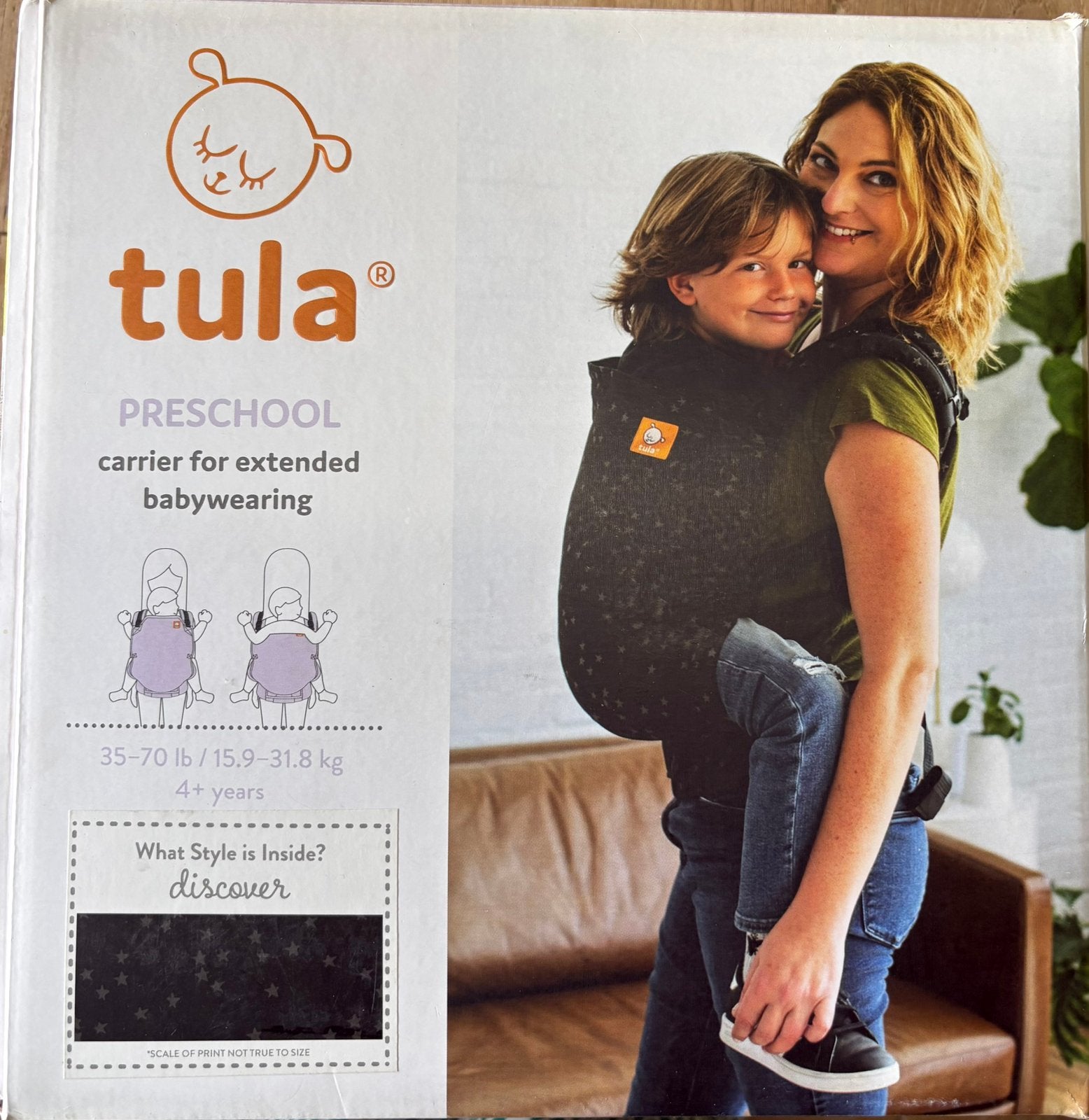 Tula draagzak voor kleuters/lagere schoolkinderen, Kinderen en Baby's, Babydragers en Draagdoeken, Gebruikt, Buik of Rug, Draagzak