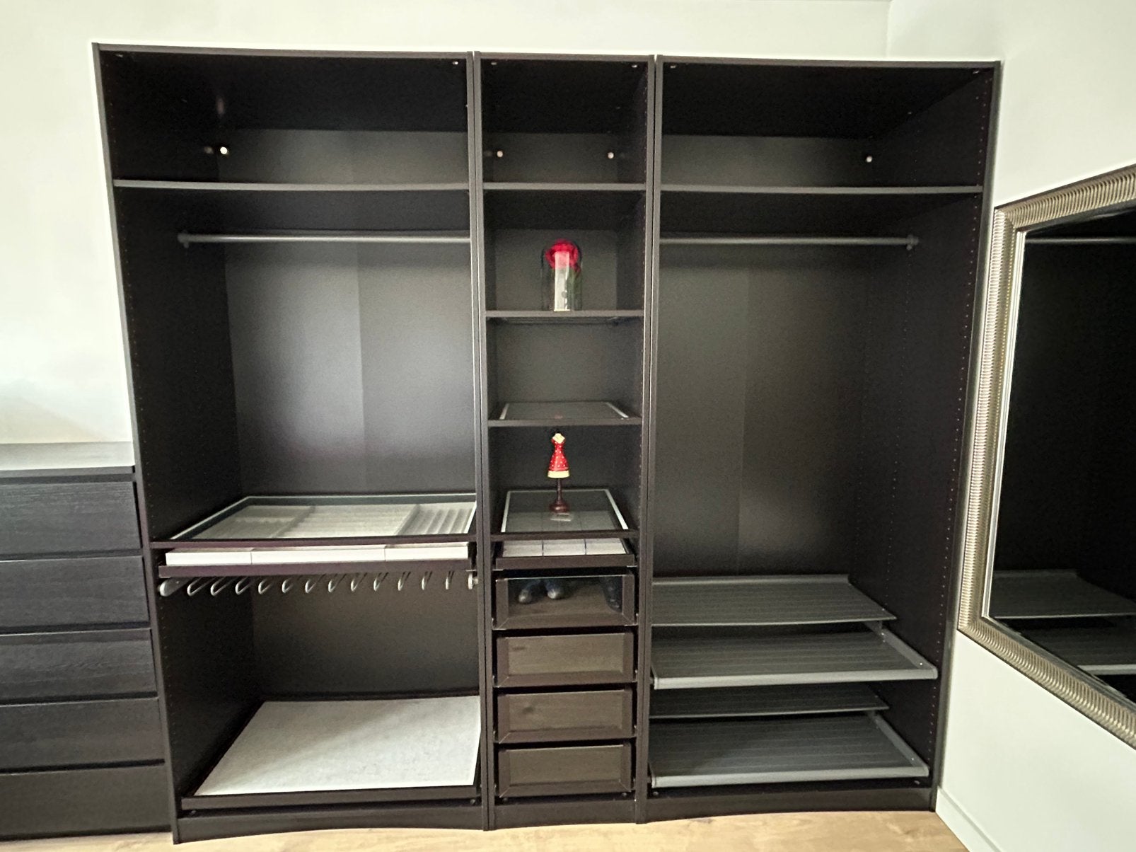 Kledingkast, Huis en Inrichting, Kasten | Kleerkasten, Ophalen, 200 cm of meer, Zo goed als nieuw, 200 cm of meer