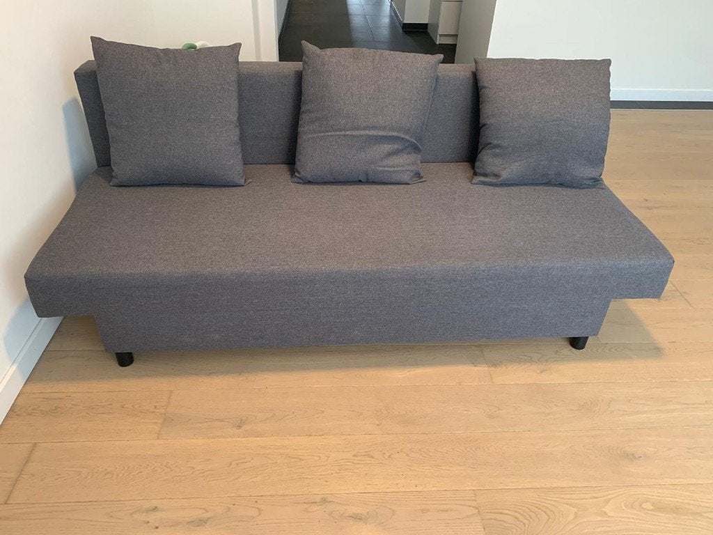 IKEA 3-zits slaapbank (ÄLVDALEN), 150 tot 200 cm, Driepersoons, 75 tot 100 cm, Zo goed als nieuw