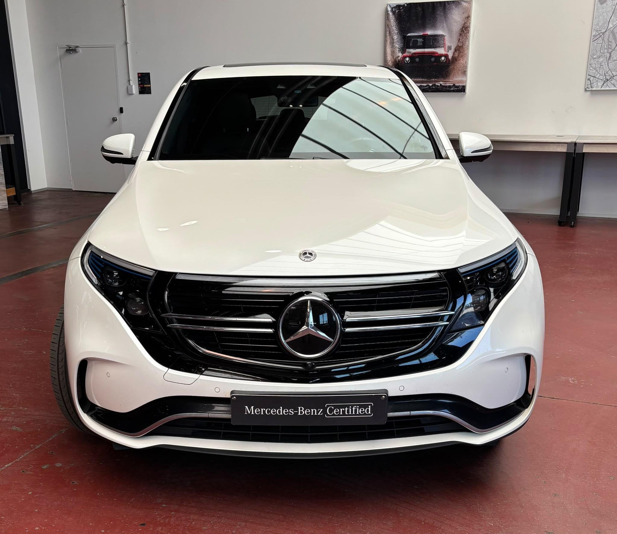 Mercedes-Benz EQC-Klasse 400 4MATIC SUV AMG Line | Panoramis, Auto's, Mercedes-Benz, Automaat, 80 kWh, 40 min, 408 pk