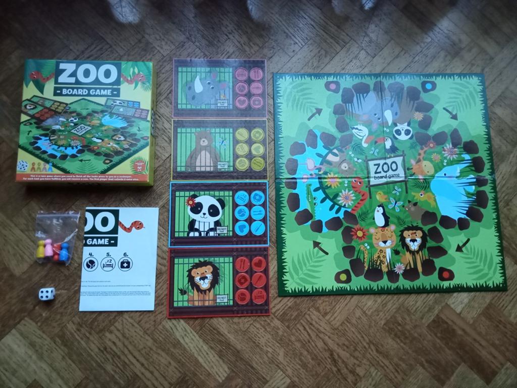 Zoo - Board game (NL spelregels), Een of twee spelers, Ophalen of Verzenden, Gebruikt